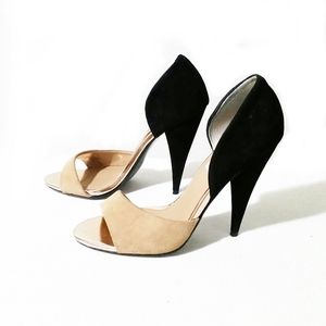 Steve Madden Delacaci Leather Heels Size 7.5M